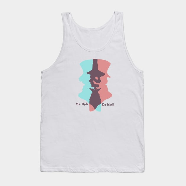 Dr. Jakill and Mr. Hyde Tank Top by Lord Art